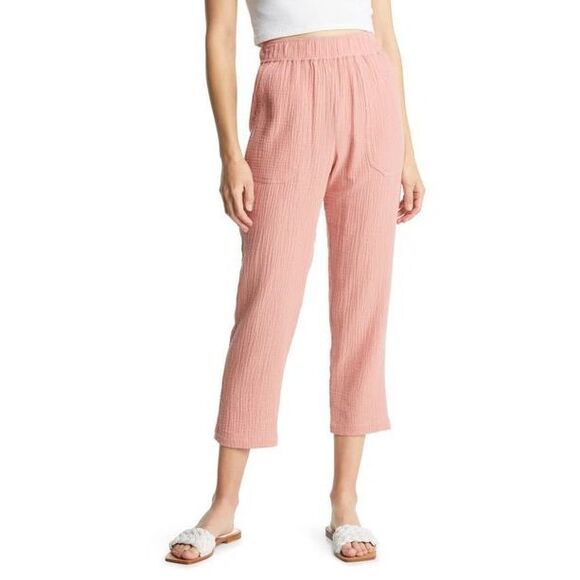 $88 Marine Layer Paula Easy Tapered Pant size large m6 - Picture 1 of 4